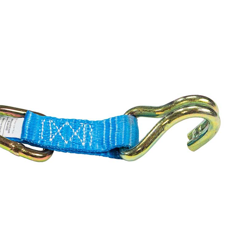 J-후크와 D-링이 있는 맞춤형 로고 1'' X 15' 래칫 스트랩