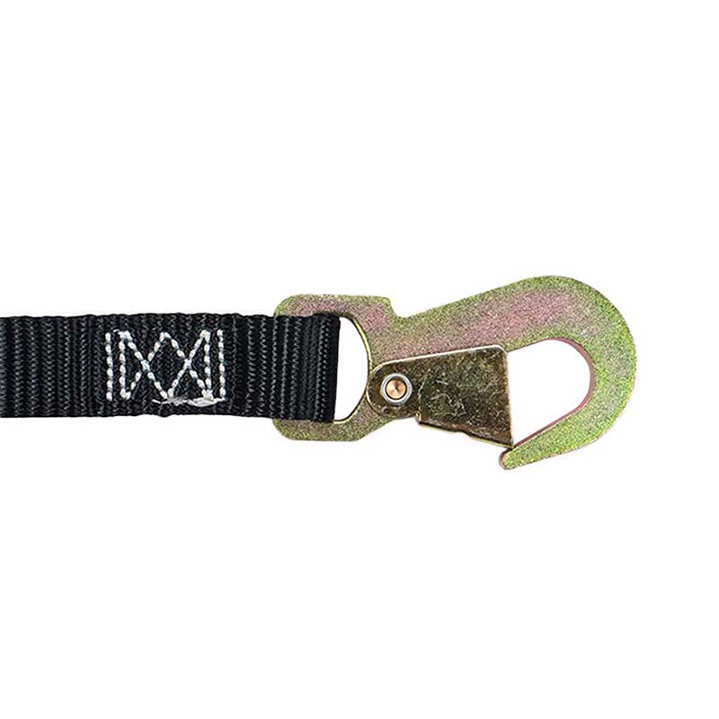플랫 스냅 후크가 있는 1'' X 6' 폴리에스테르 래칫 버클 스트랩